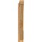 Ekena Millwork Traditional Slat Rough Sawn Outlooker, Western Red Cedar, 6"W x 44"D x 44"H OUT06X44X44TRA06RWR - alternate 4